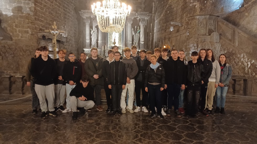 Malbork. Podróże z klasą uczniów Technikum nr 3.