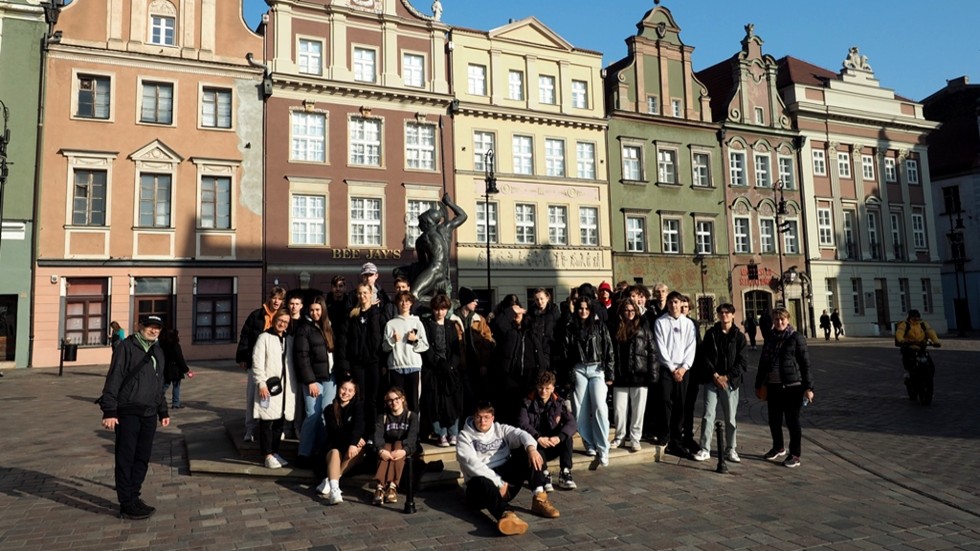 Malbork. Podróże z klasą uczniów Technikum nr 3 – odwiedzili stolicę Wielkopolski.