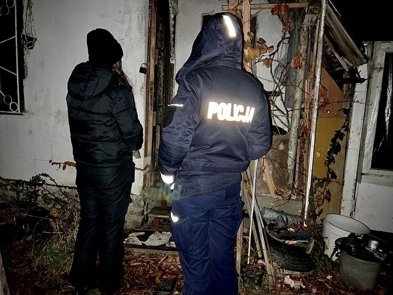 Malbork. Kontrole miejsc przebywania osób bezdomnych.