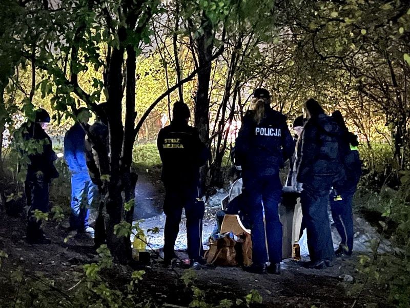 Malbork. Kontrole miejsc przebywania osób bezdomnych.