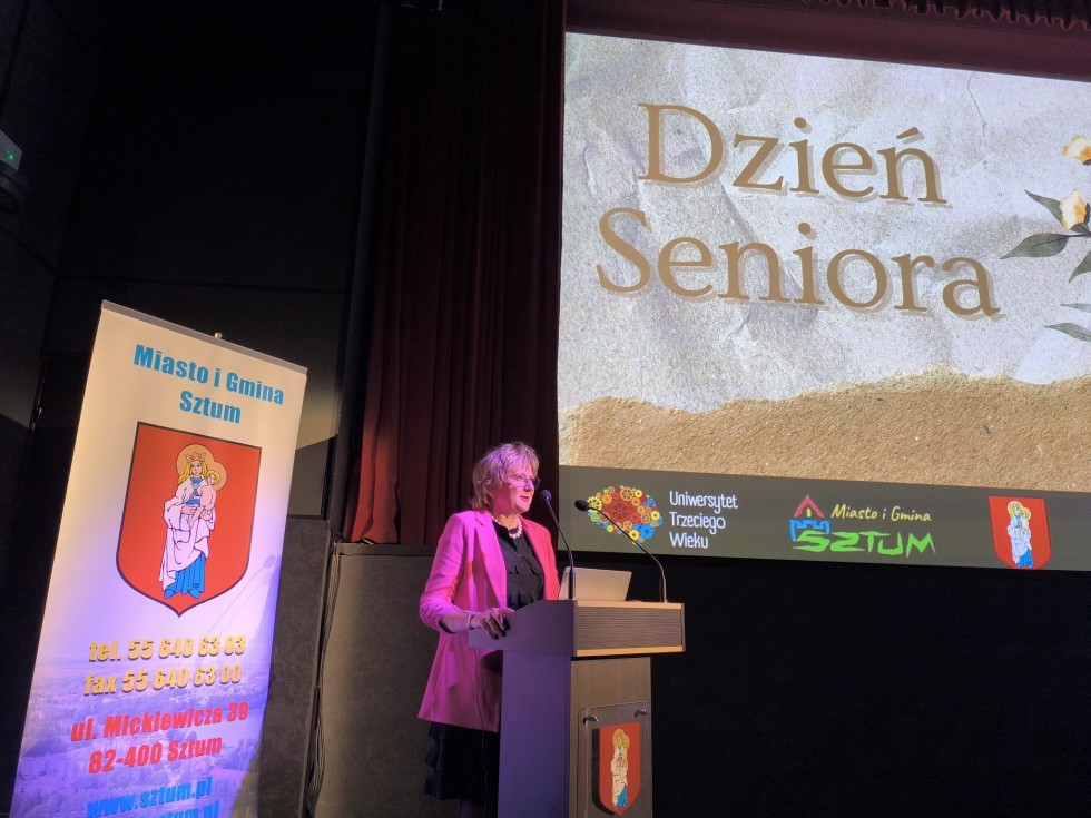 Obchody Światowego Dnia Seniora w Sztumie.