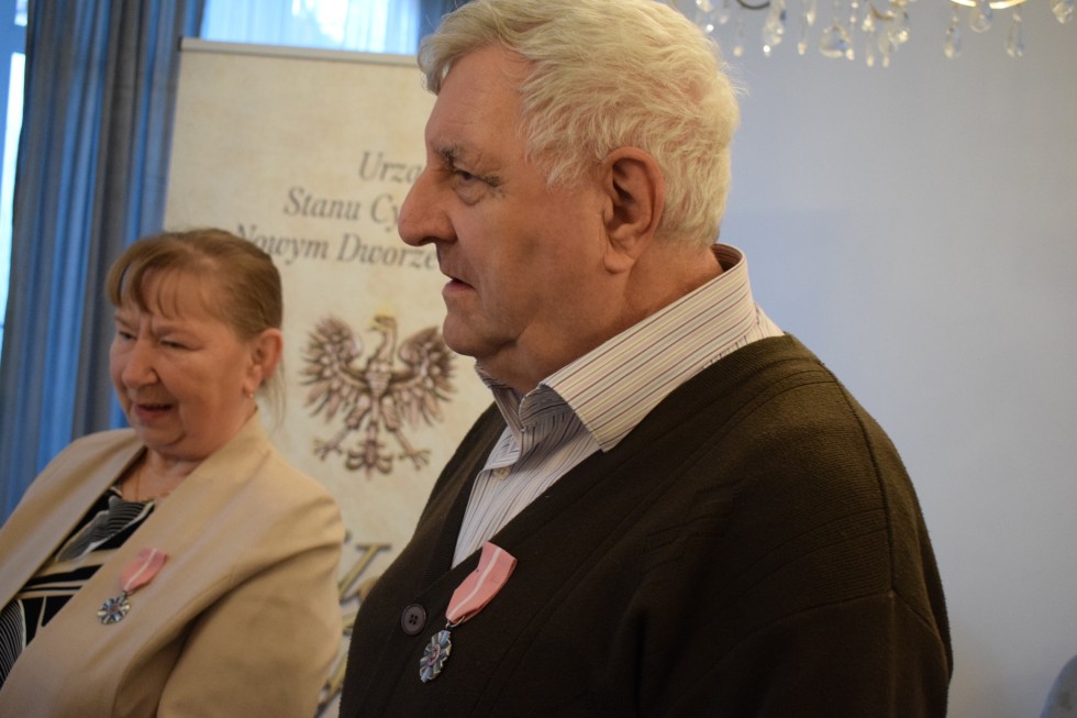 Nowy Dwór Gdański. Jubileusz 50-lecia małżeństwa państwa Danuty i Adama Kubiak.