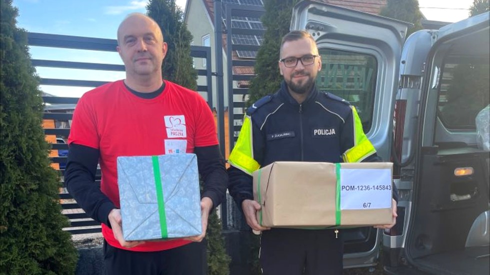 Sztum. Policjanci przyłączyli się do akcji Szlachetna Paczka.