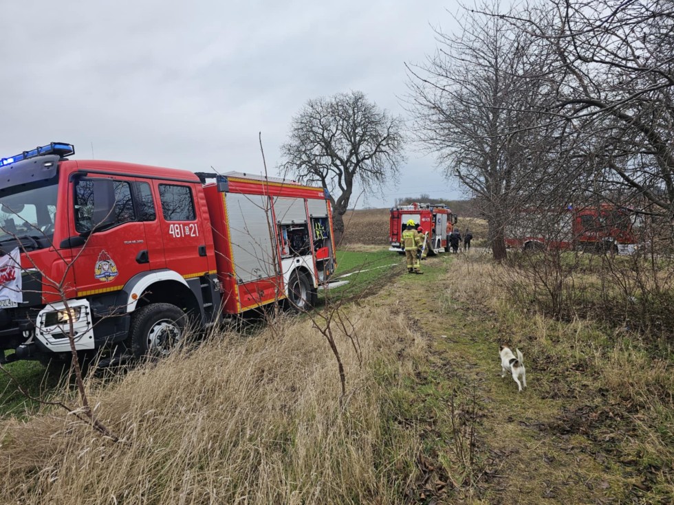 Powiat malborski. Pożary sadzy, kontenerów i pustostanu – noworoczne interwencje strażaków.