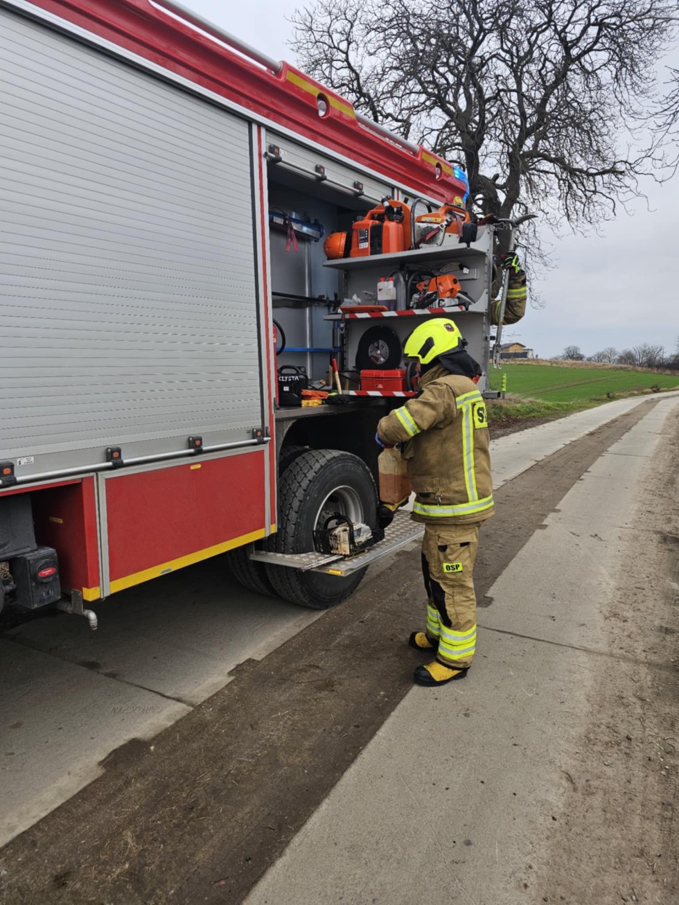 Powiat malborski. Pożary sadzy, kontenerów i pustostanu – noworoczne interwencje strażaków.