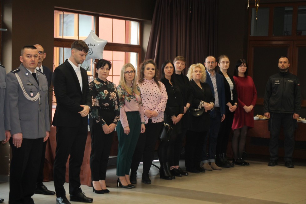 Zmiany kadrowe w sztumskiej policji - pożegnanie komendanta insp. Karola Dziemiańczyka.