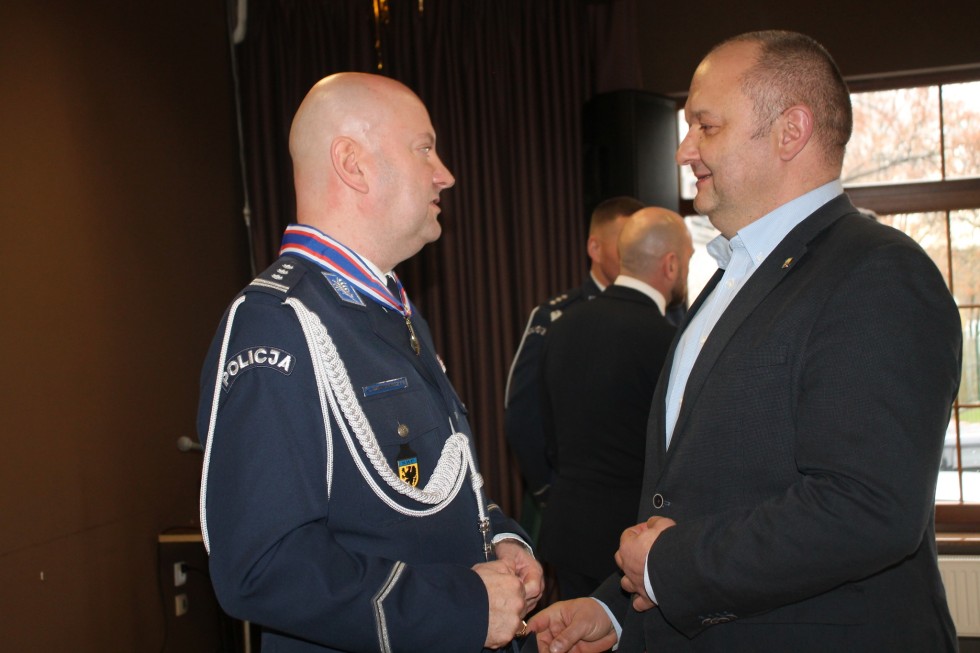 Zmiany kadrowe w sztumskiej policji - pożegnanie komendanta insp. Karola Dziemiańczyka.