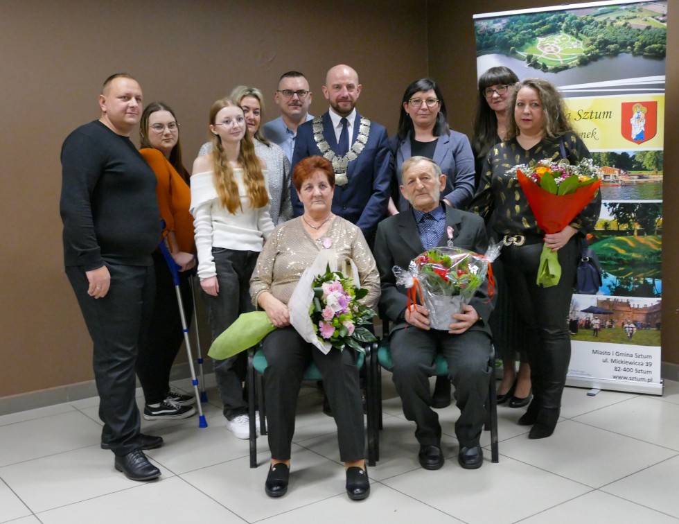 Sztum. 13. par świętowało Złote Gody.