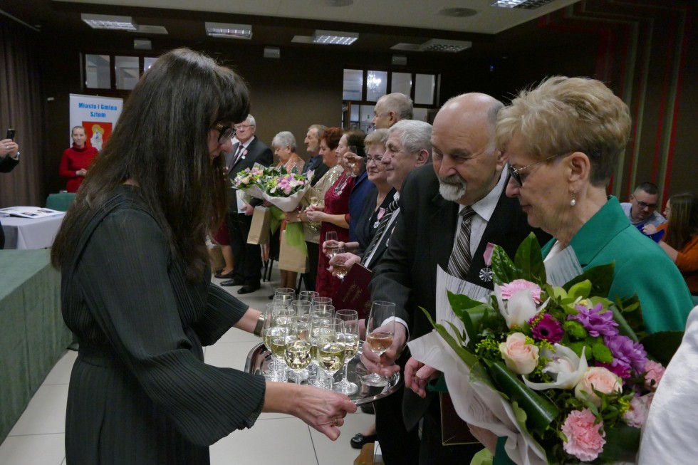 Sztum. 13. par świętowało Złote Gody.