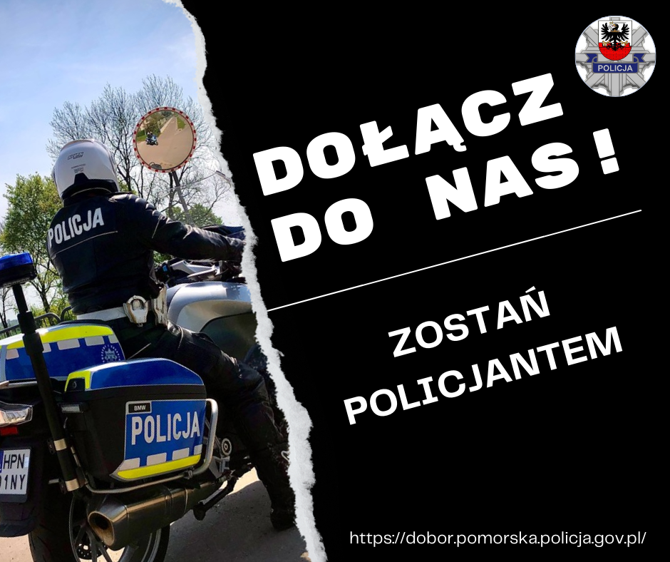 Każdy może zostać policjantem – złóż dokumenty i dołącz do służby mundurowej.
