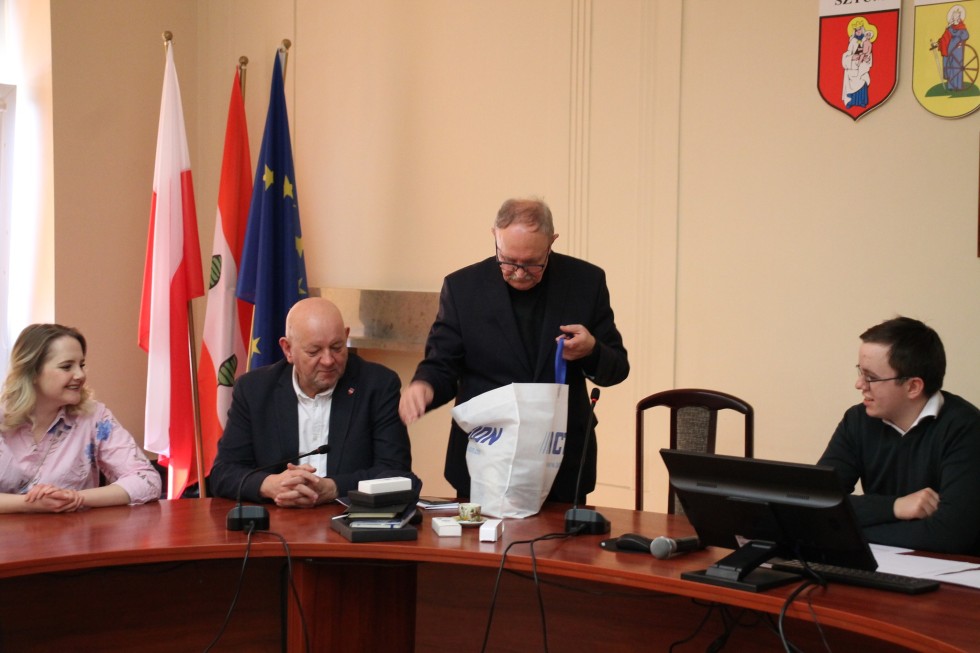 Obrady Młodzieżowej Rady Powiatu Sztumskiego.