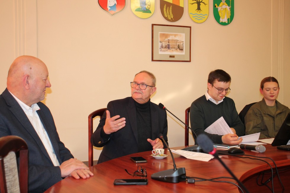 Obrady Młodzieżowej Rady Powiatu Sztumskiego.