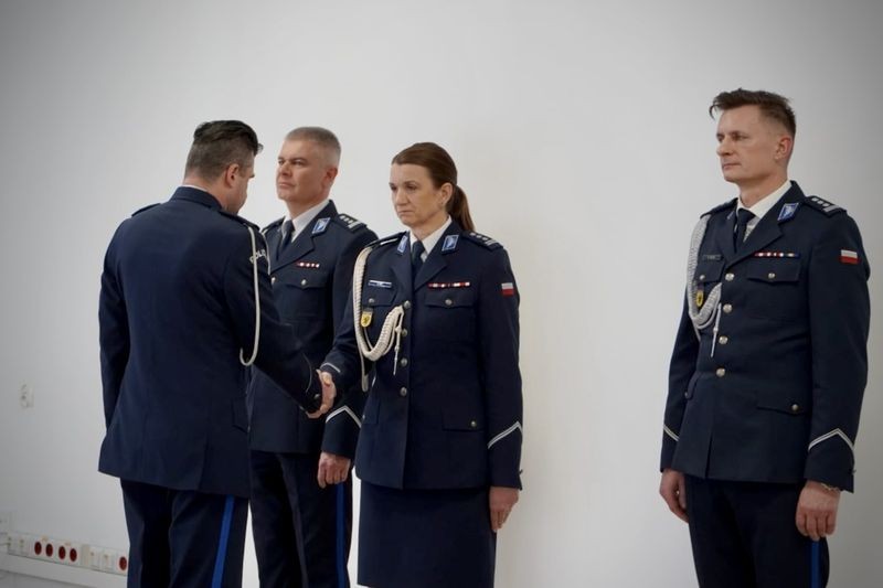 Insp. Marek Laskowski oficjalnie nowym komendantem malborskich policjantów.