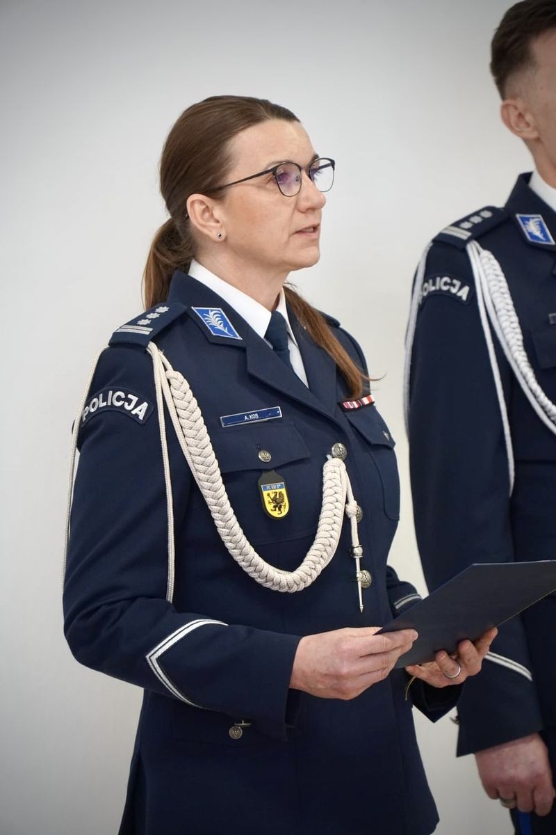 Insp. Marek Laskowski oficjalnie nowym komendantem malborskich policjantów.
