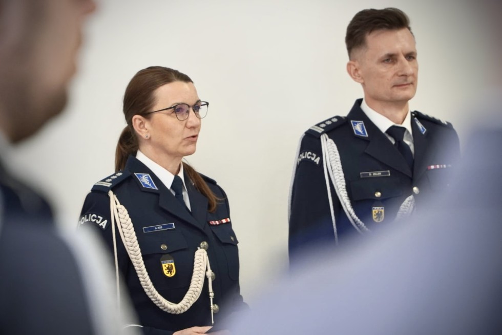 Insp. Marek Laskowski oficjalnie nowym komendantem malborskich policjantów.