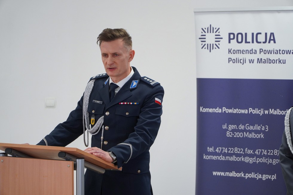 Insp. Dariusz Zeler objął stanowisko Komendanta Powiatowego Policji w Nowym Dworze Gdańskim.