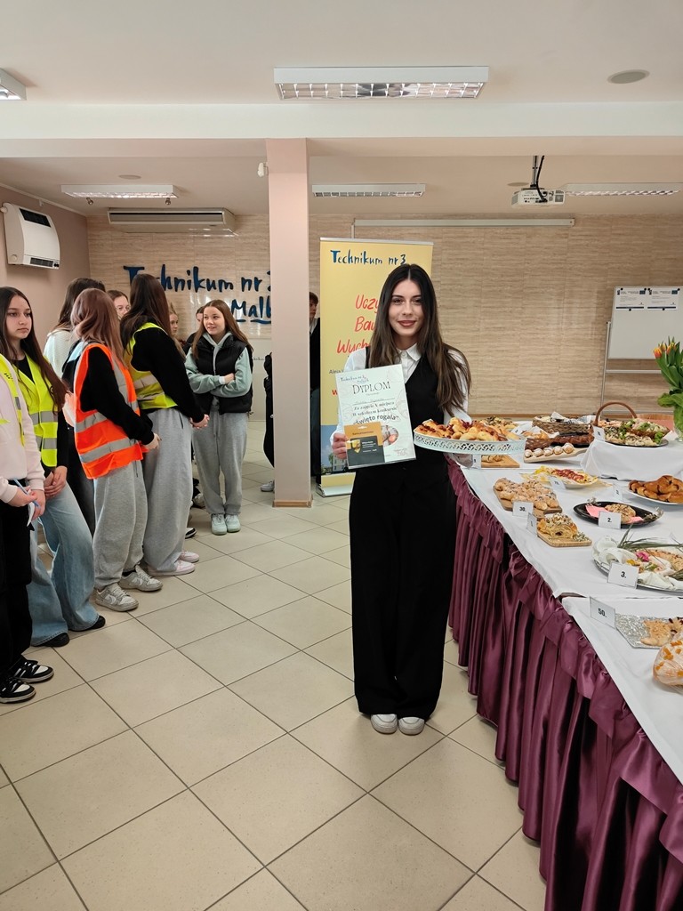 Święto Rogala - konkurs na szkolnego mistrza w Technikum nr 3.