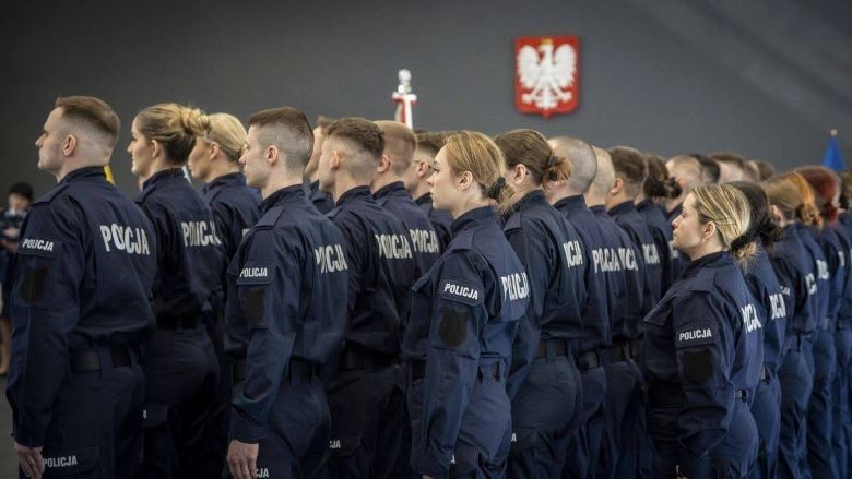 Nowe policjantki w szeregach sztumskiej komendy.