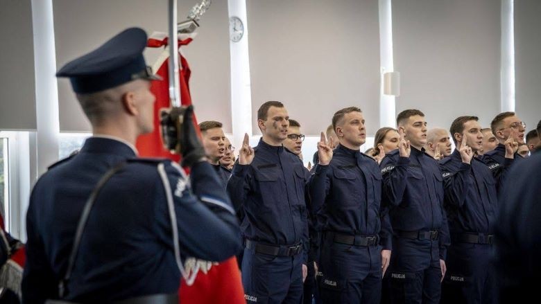 Nowe policjantki w szeregach sztumskiej komendy.