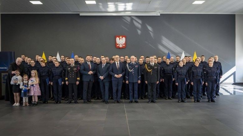 Nowe policjantki w szeregach sztumskiej komendy.