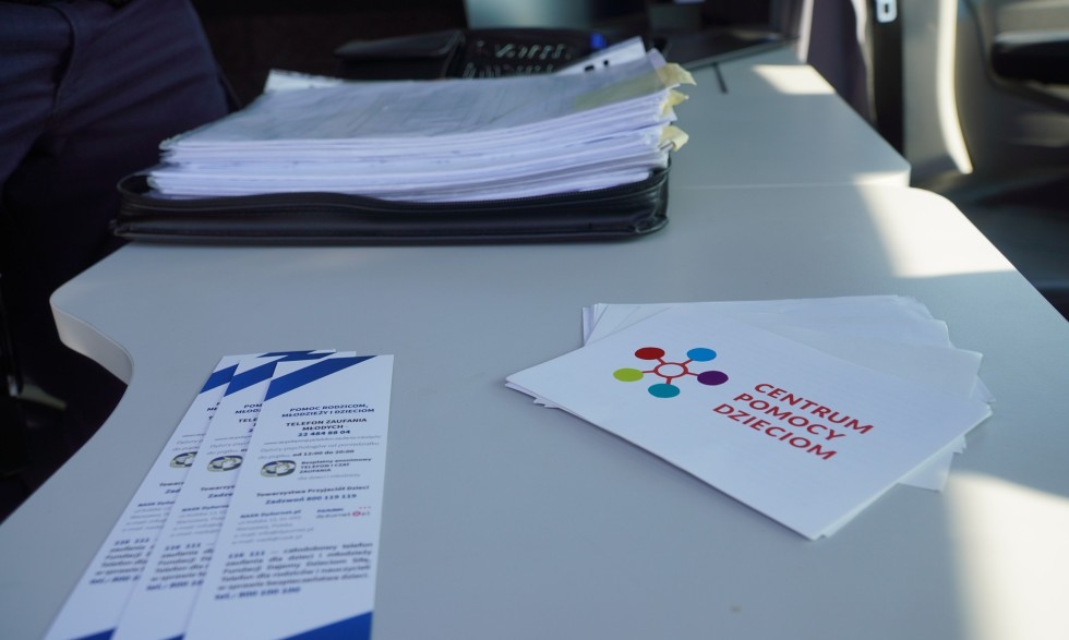 Do Stegny przyjechało Mobilne Centrum Pomocy Ofiarom Przestępstw.