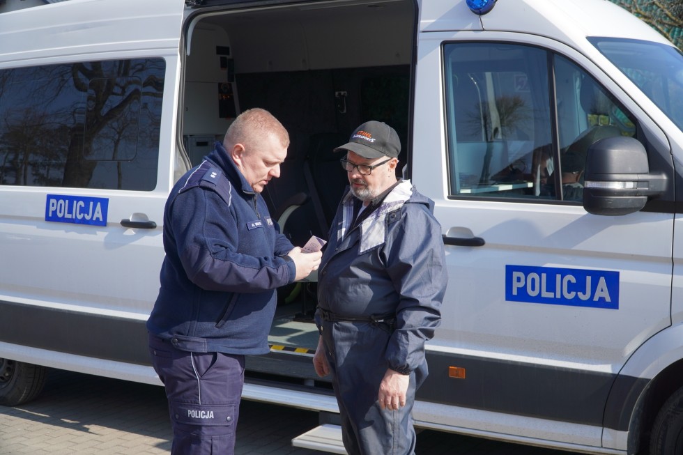 Do Stegny przyjechało Mobilne Centrum Pomocy Ofiarom Przestępstw.