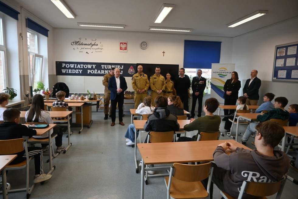 Znamy finalistów powiatowego etapu Ogólnopolskiego Turnieju Wiedzy Pożarniczej.