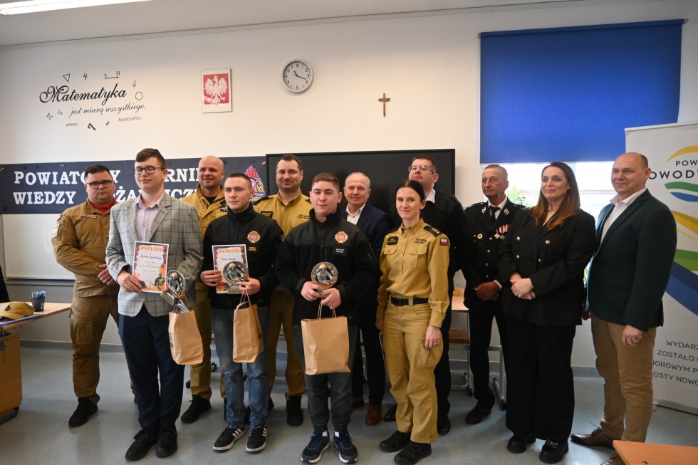 Znamy finalistów powiatowego etapu Ogólnopolskiego Turnieju Wiedzy Pożarniczej.
