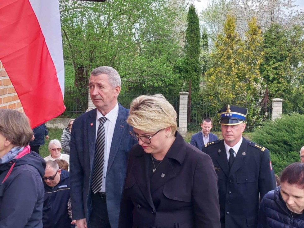 Uroczystość ku czci św. Wojciecha i odsłonięcie tablicy pamiątkowej w Nowej Wsi.