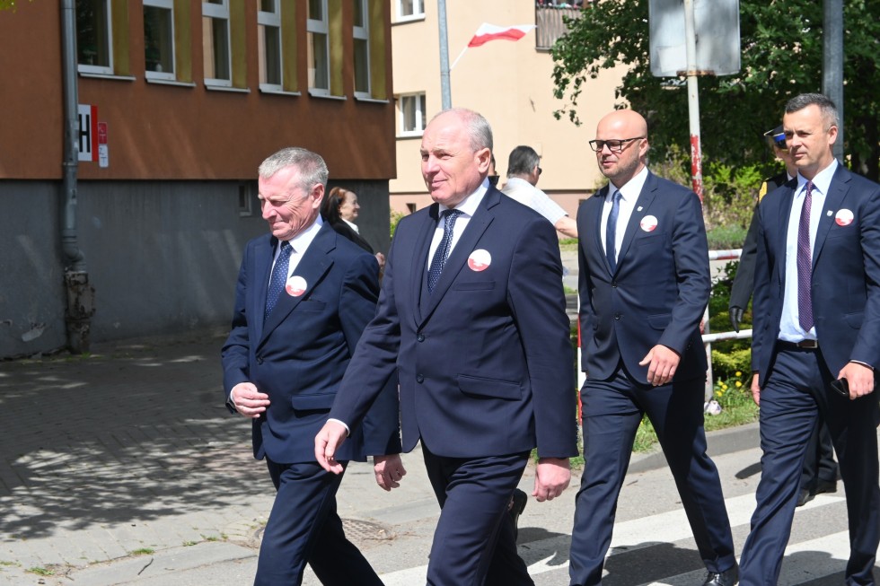 Powiat Nowodworski uczcił Święto Konstytucji 3 Maja.