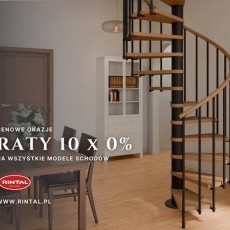 Schody na raty 10 × 0% - piękno i jakość dostępne od ręki