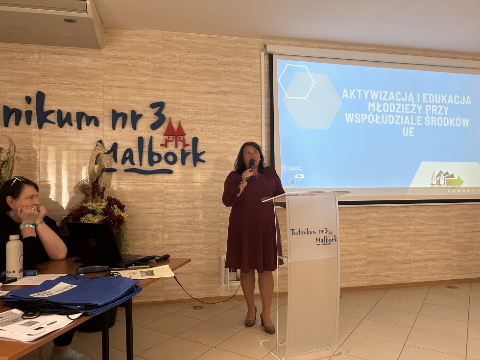 Fundusze Europejskie w praktyce – inspirujące spotkanie dla młodzieży w Malborku.