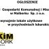 OGŁOSZENIE   Zakład Gospodarki Komunalnej i Mieszkaniowej w Malborku Sp.z o.o.   wynajmie lokale użytkowe w przychodniach lekarskich