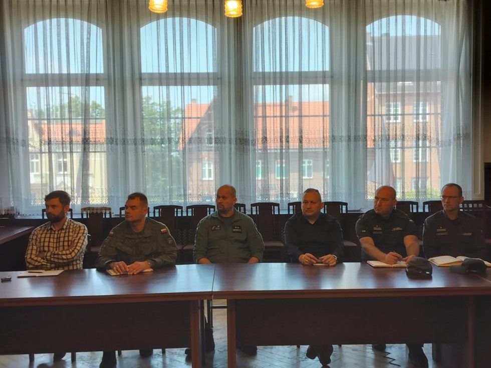 Drugie spotkanie dotyczące systemów łączności w Starostwie Powiatowym w Malborku.