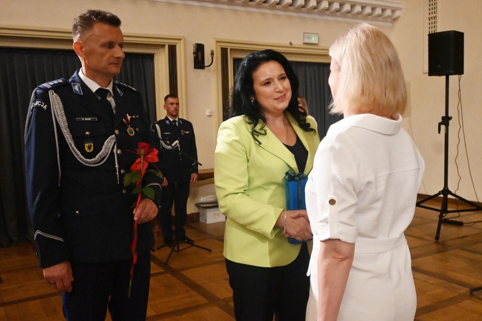 Uroczyste obchody Święta Policji w Nowym Dworze Gdańskim.
