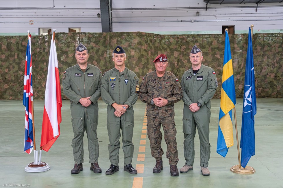 Szwedzkie Gripeny zakończyły misję w Malborku - historyczny debiut Szwecji w misji NATO.