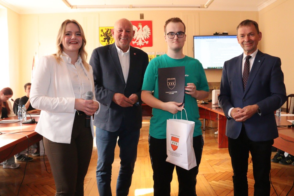 Jakub Wichowski ponownie przewodniczącym Młodzieżowej Rady Powiatu Sztumskiego.