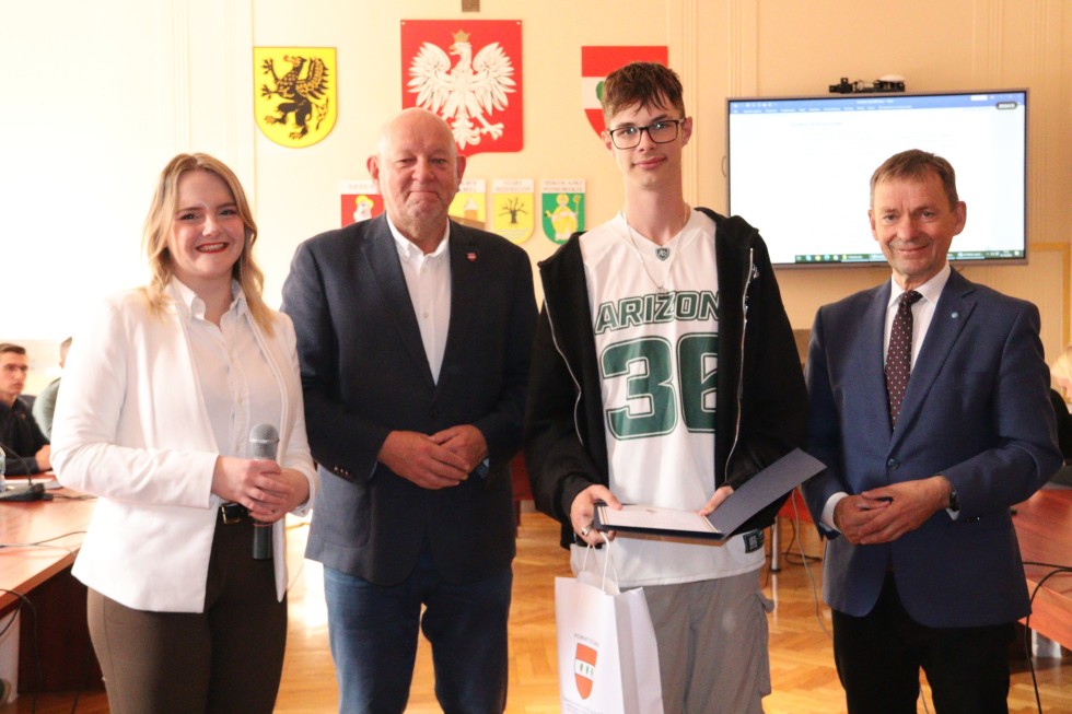 Jakub Wichowski ponownie przewodniczącym Młodzieżowej Rady Powiatu Sztumskiego.