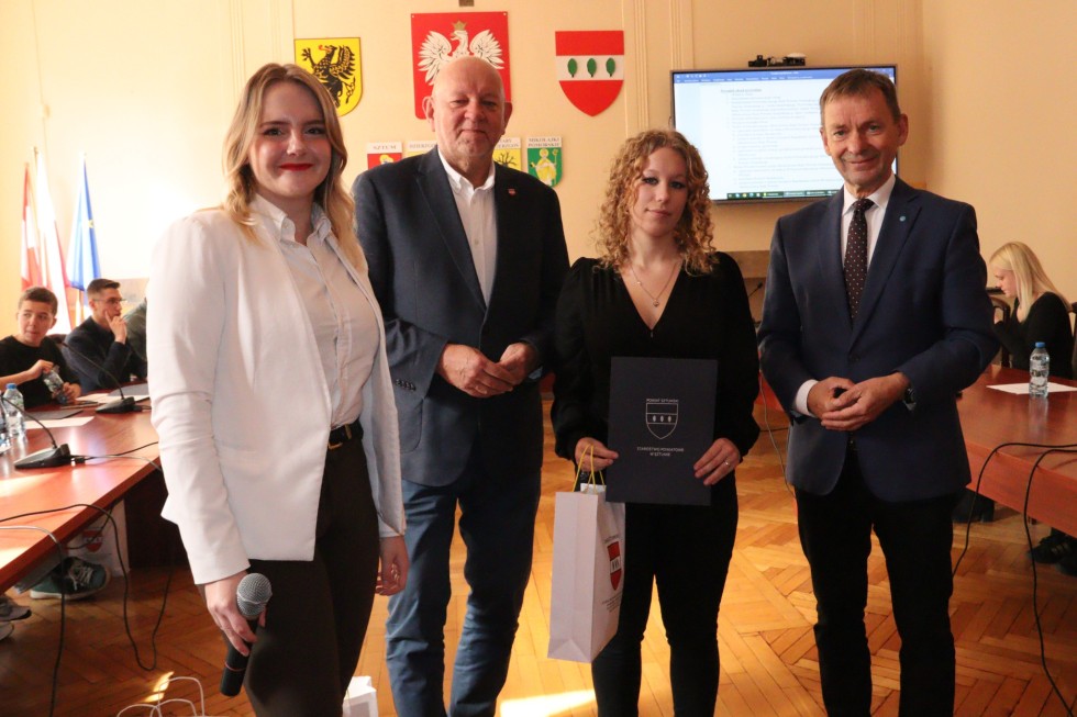 Jakub Wichowski ponownie przewodniczącym Młodzieżowej Rady Powiatu Sztumskiego.