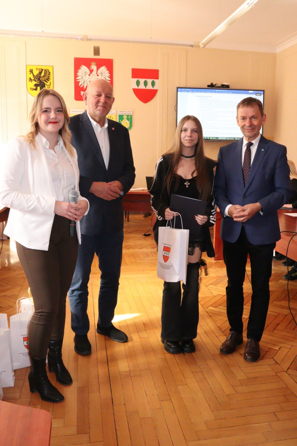 Jakub Wichowski ponownie przewodniczącym Młodzieżowej Rady Powiatu Sztumskiego.