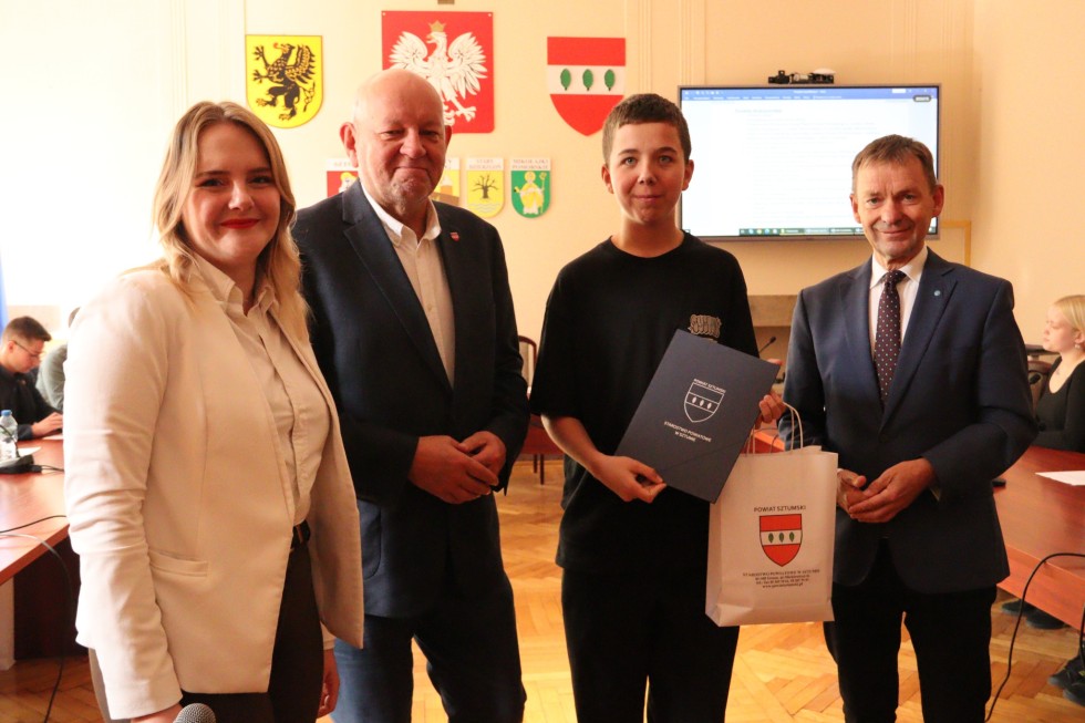 Jakub Wichowski ponownie przewodniczącym Młodzieżowej Rady Powiatu Sztumskiego.