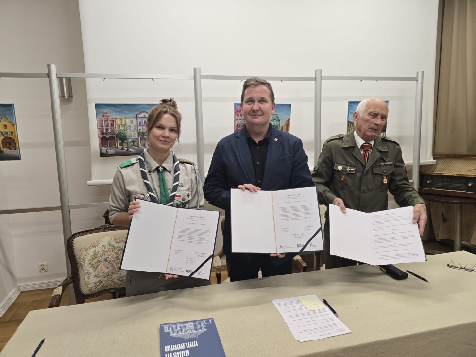 Muzeum Miasta Malborka podpisało umowę partnerską z Hufcem ZHP.