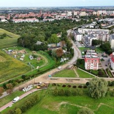 Rozpoczęła się budowa ronda na Osiedlu Południe w Malborku. Zobacz…