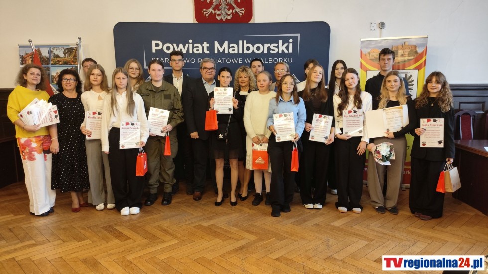 Ich talent i ciężka praca zostały docenione. Nagrody Starosty Malborskiego…
