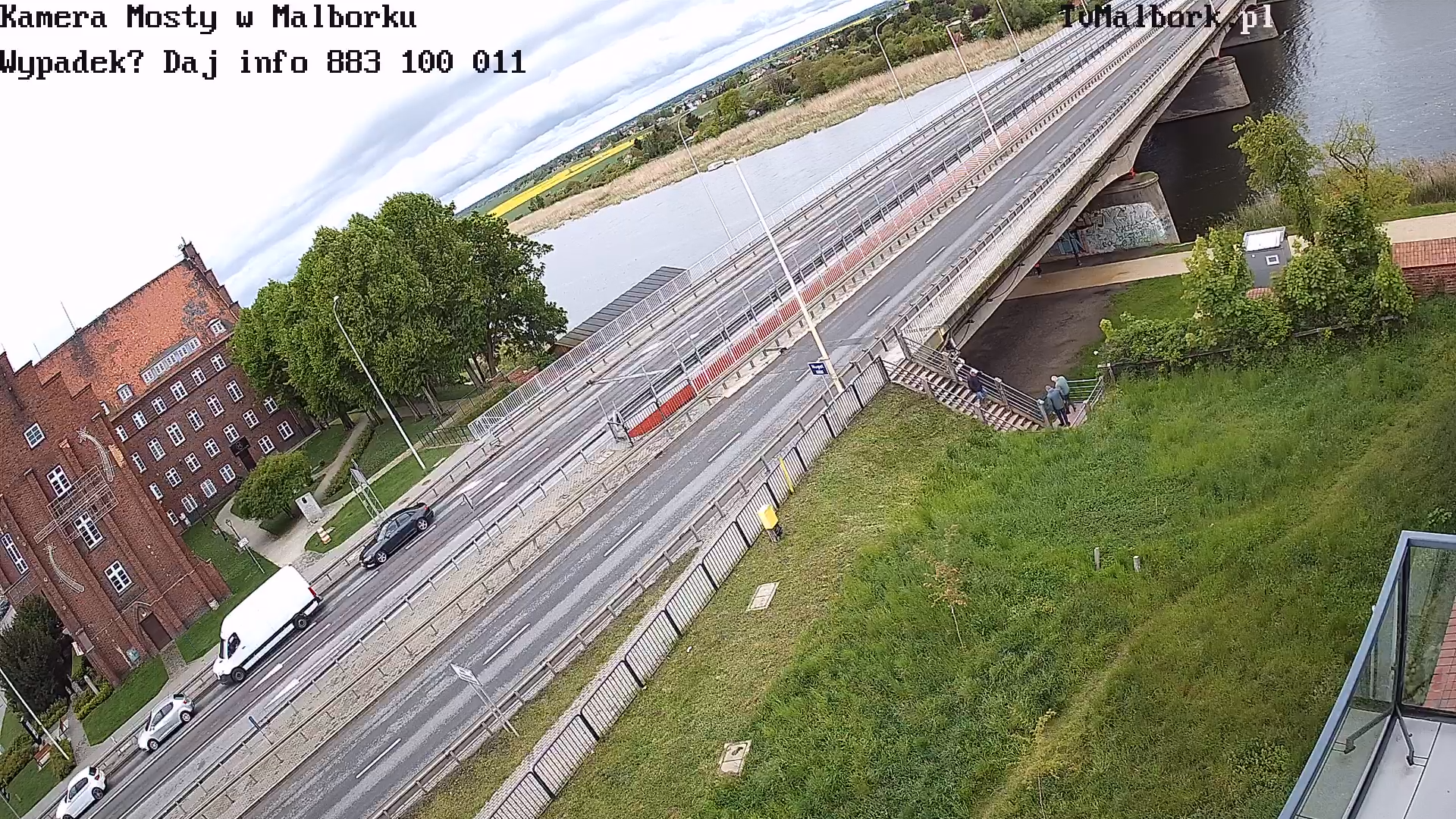 Malbork - Mosty im. rotmistrza Witolda Pileckiego nad rzeką Nogat. Droga&#8230;