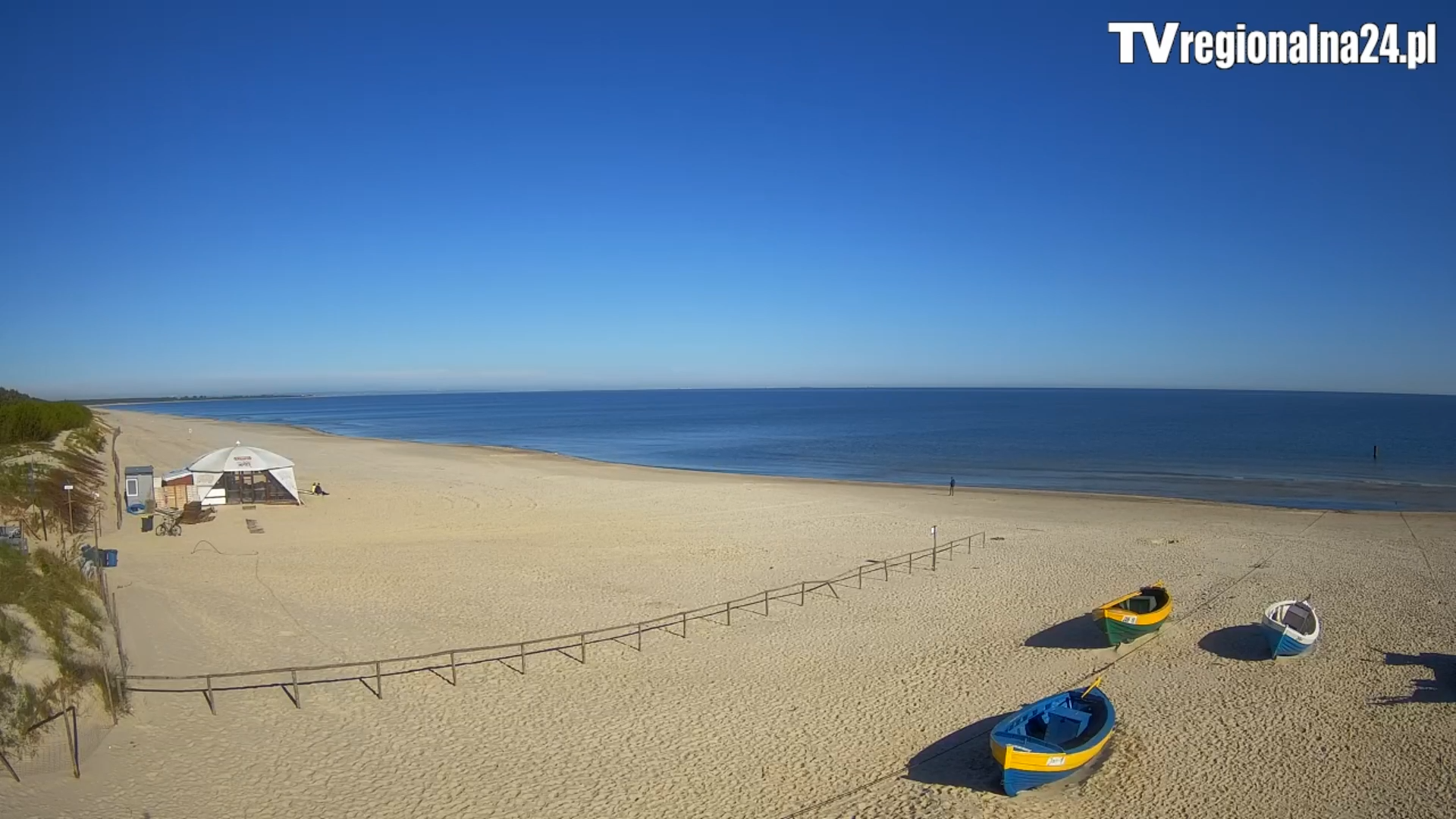Jantar plaża live. Pogoda w Jantarze. Kamery nad Morzem Bałtyckim 