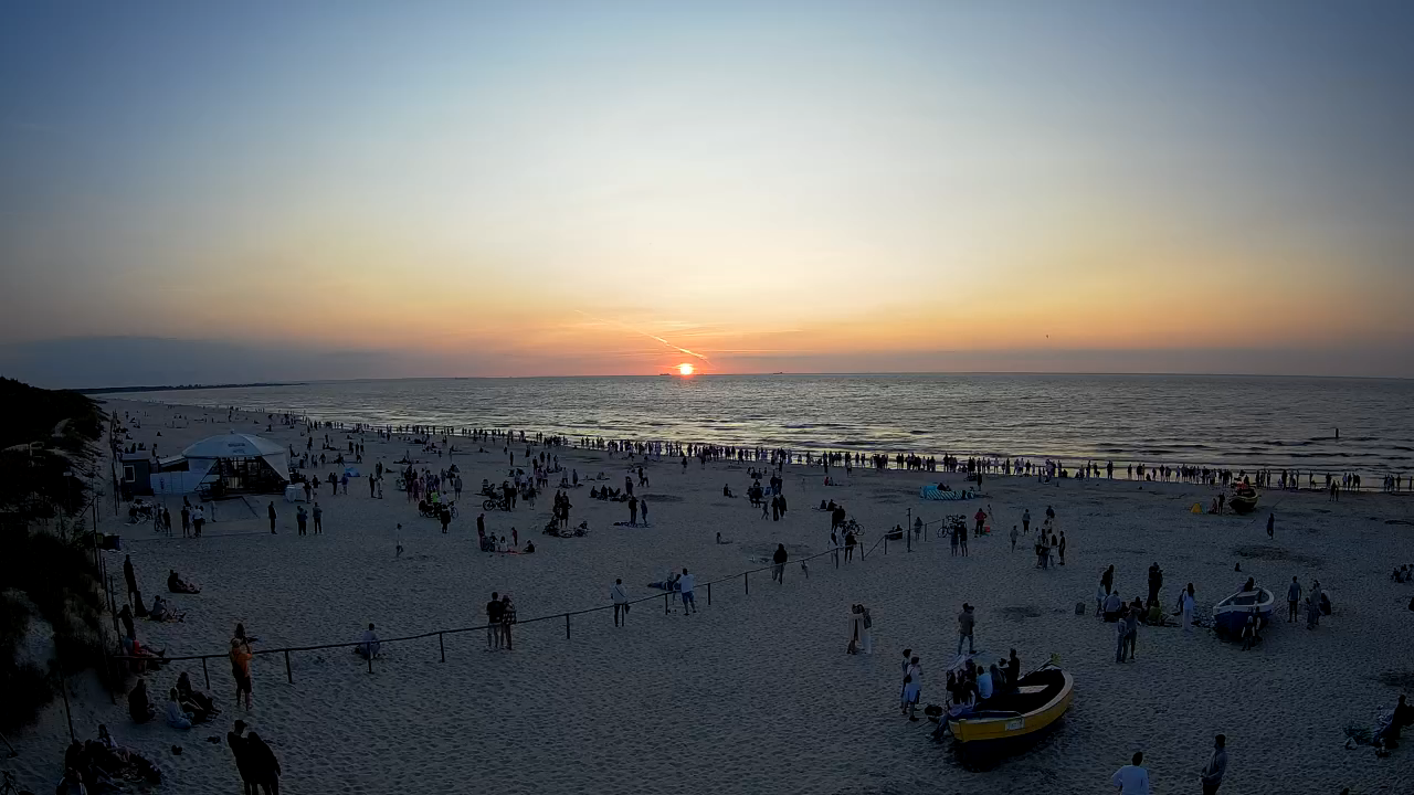 Jantar plaża live. Pogoda w Jantarze. Kamery nad Morzem Bałtyckim 