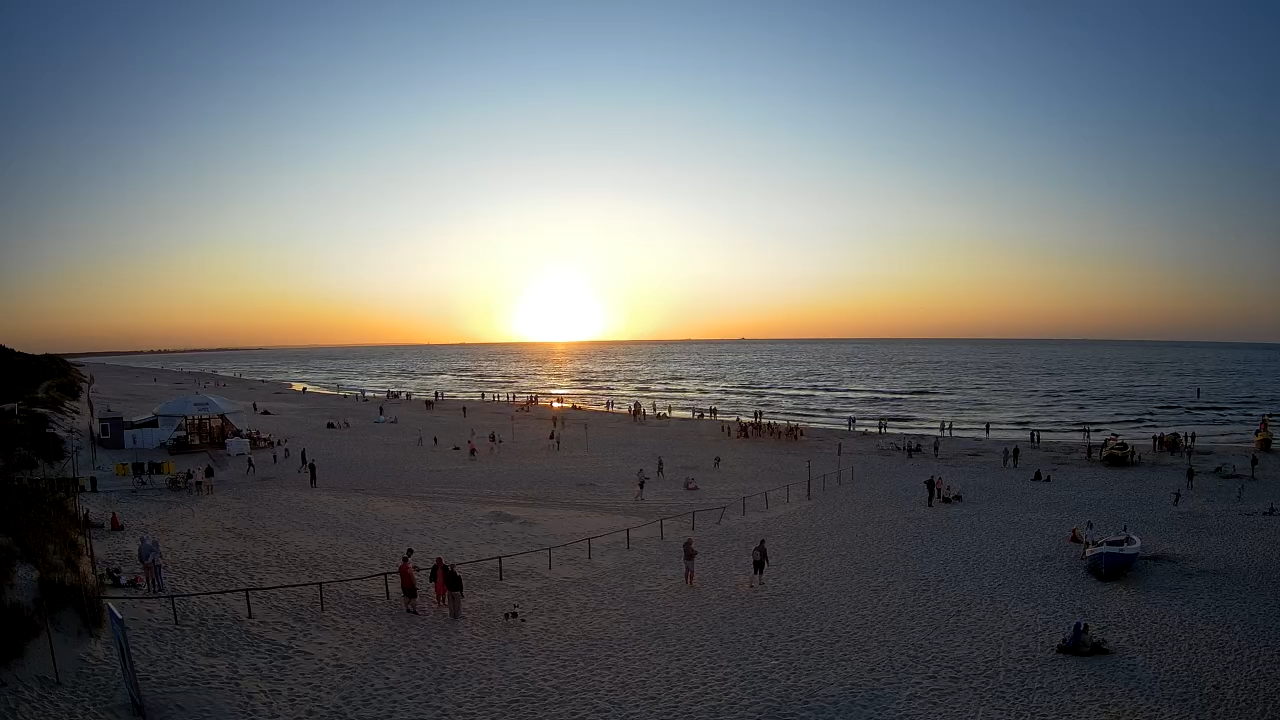 Jantar plaża live. Pogoda w Jantarze. Kamery nad Morzem Bałtyckim 