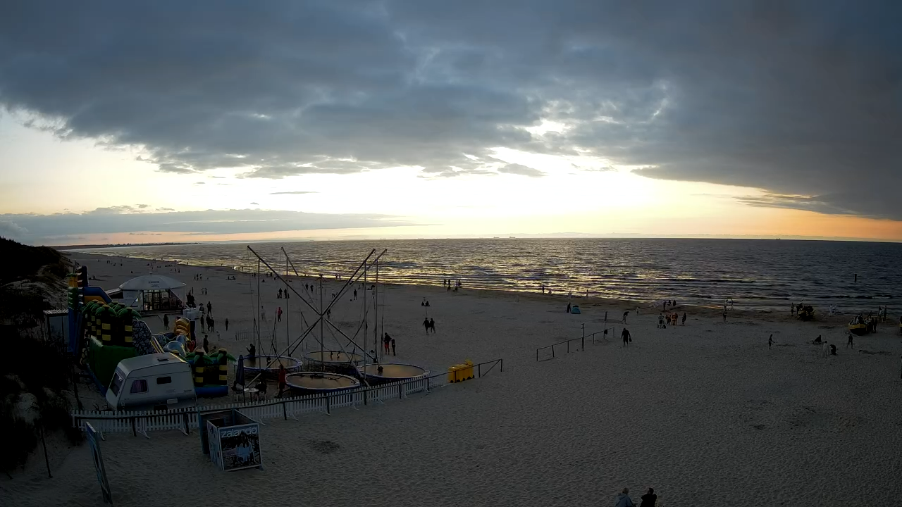 Jantar plaża live. Pogoda w Jantarze. Kamery nad Morzem Bałtyckim 