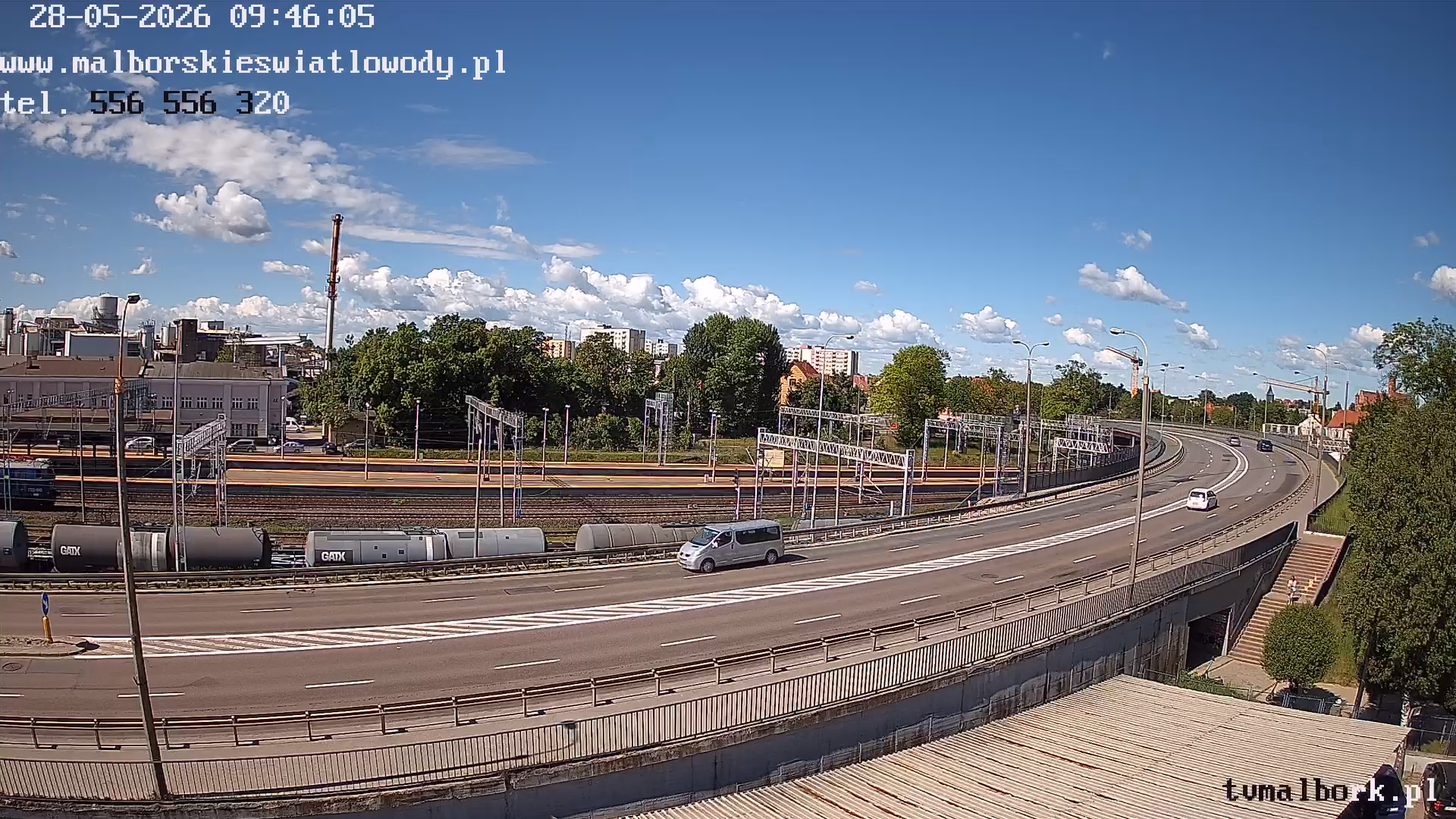 Wiadukt Malbork, Aleja Wojska Polskiego -  droga krajowa 22